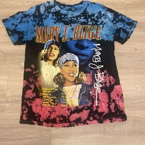 & Other Stories Blue and Red Tie-Dye Kids T-Shirt